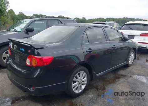 2009 Toyota Corolla S/Le/Xle from USA, damaged, VIN 1NXBU40E59Z122659